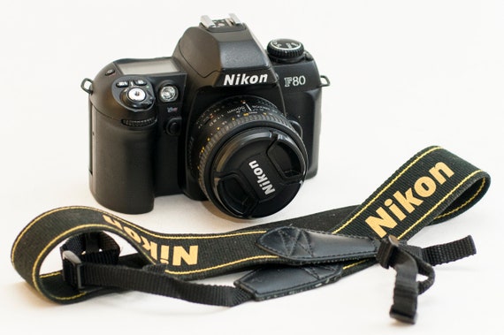 Nikon F80 -black - Film Camera With 50 Mm F1.8 D Lens and Nikon