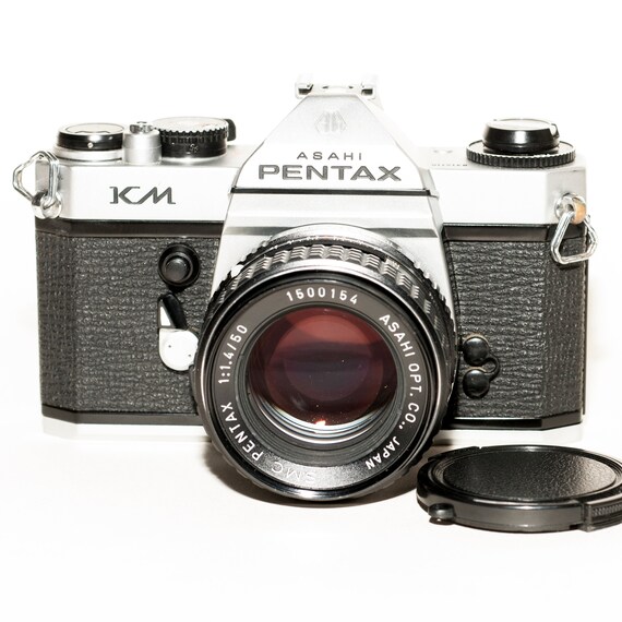 Vintage Pentax KM Film Camera With SMC 50mm F/1.4 Lens - Etsy Israel