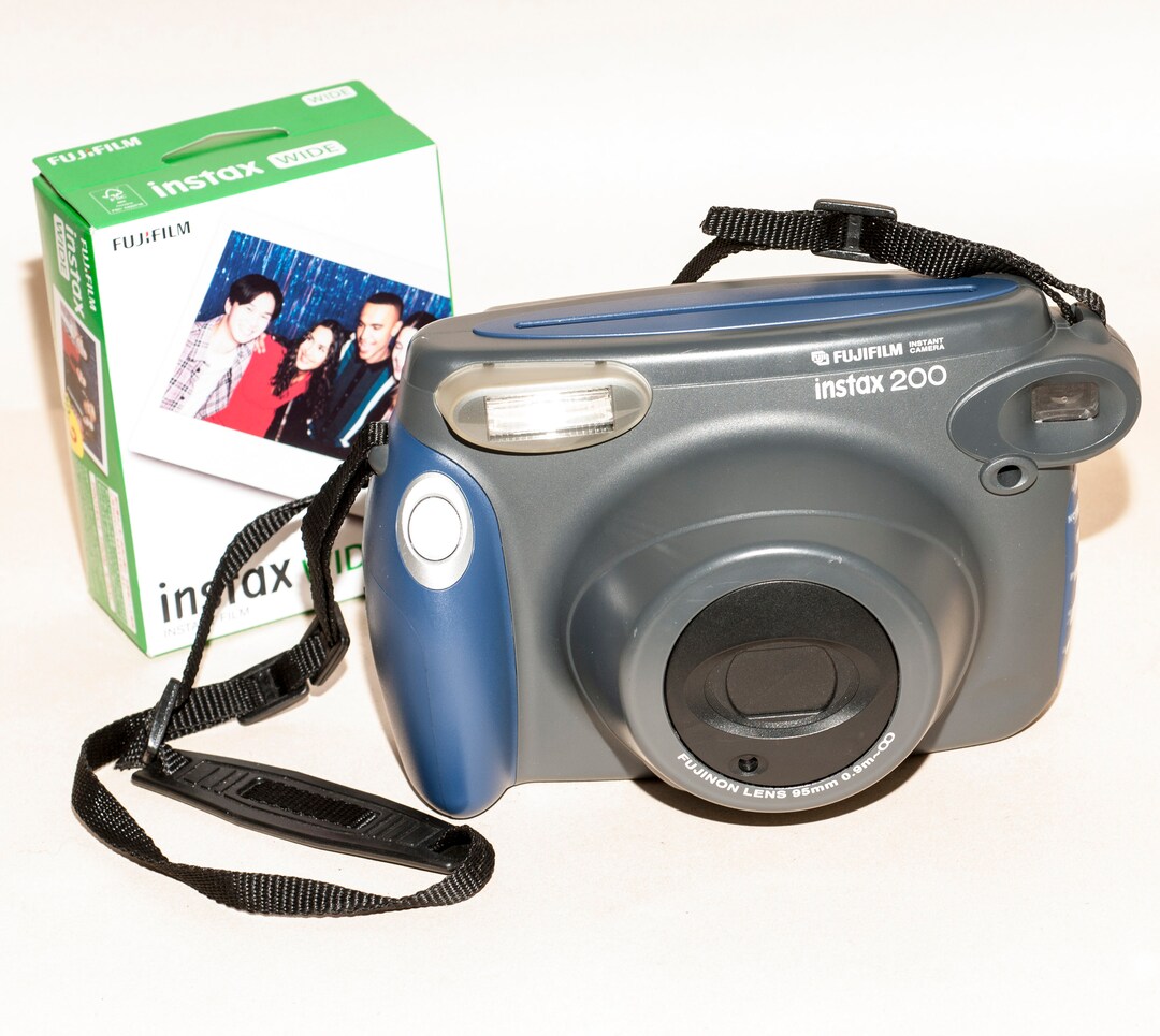 POLAROID FUJIFILM INSTAX 200 With 20 Istax Wide Film. Etsy