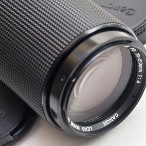 Canon FD lens 70-210mm f/4  MACRO