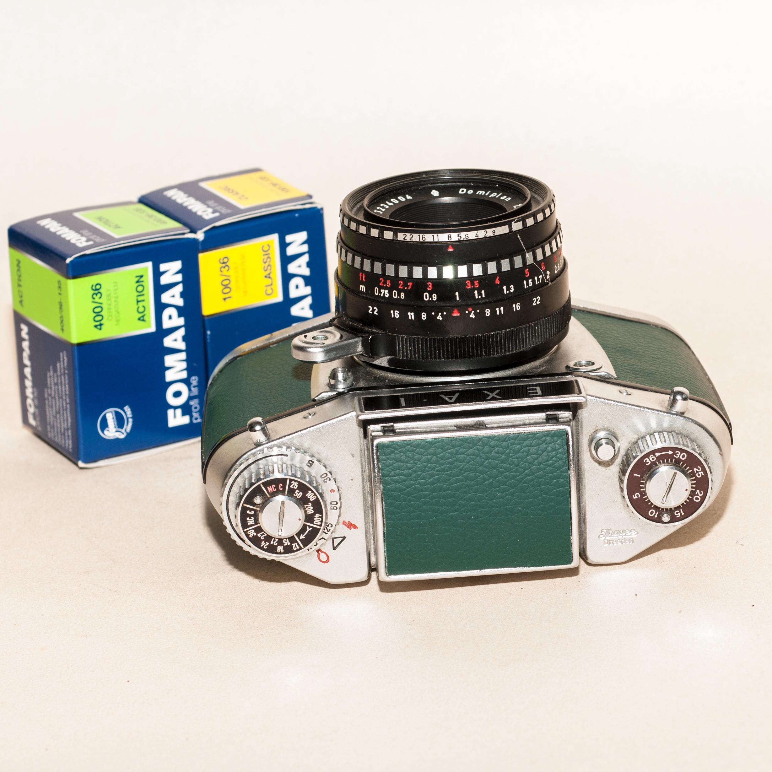 カメラ EXA 1c フィルムカメラ ihagee meyer domiplan