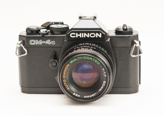 チノン CM-4s フィルムカメラ（50mm f/1.7レンズ付き） - ペンタックス