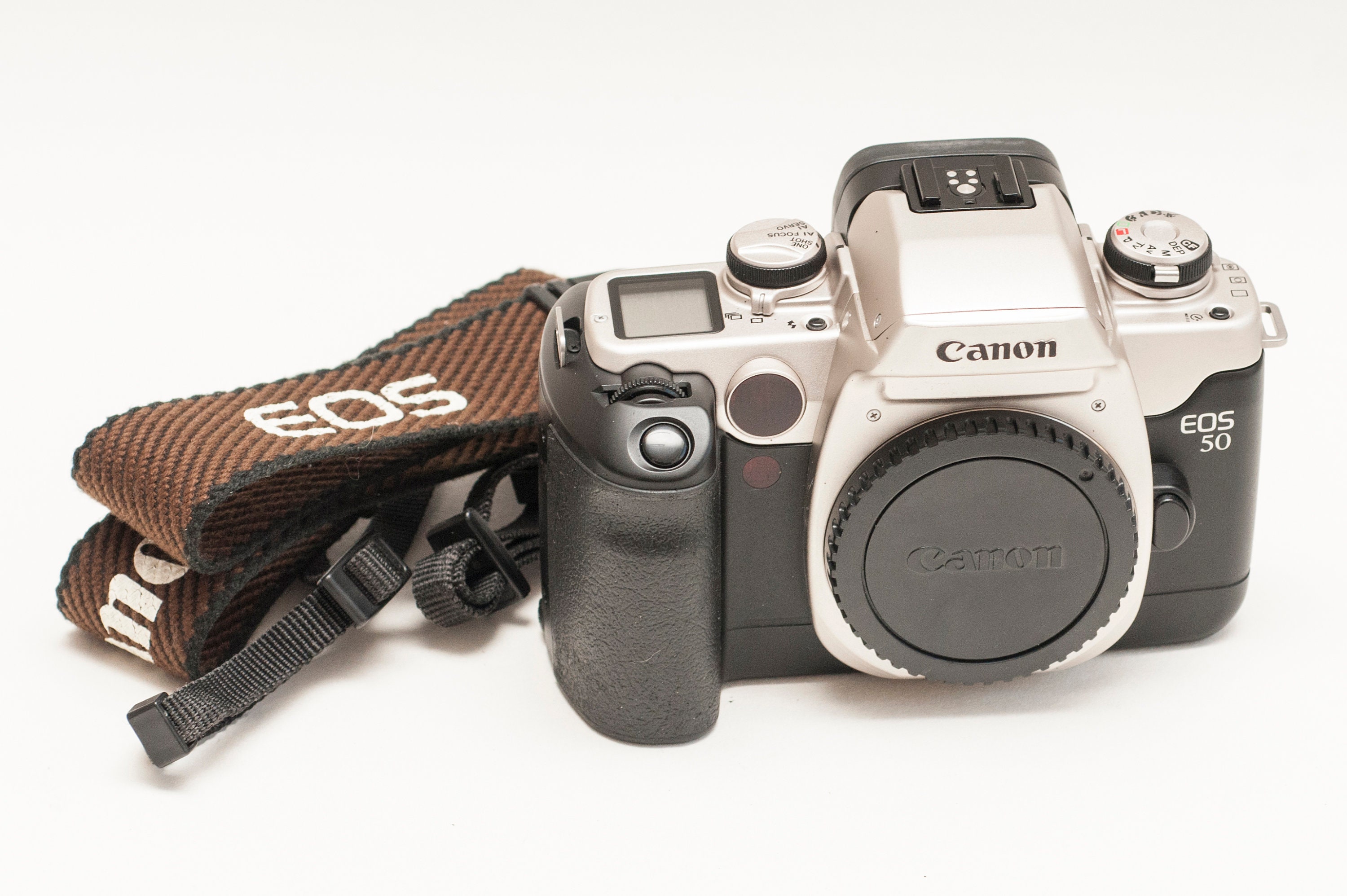 Canon EOS 50 E AF Camera Body Only With Original Strap.