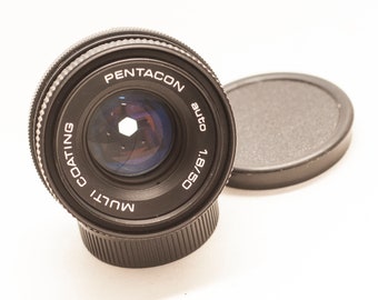 MC Pentacon Prakticar 50mm F/2.4 Vintage Manual Focus Lens