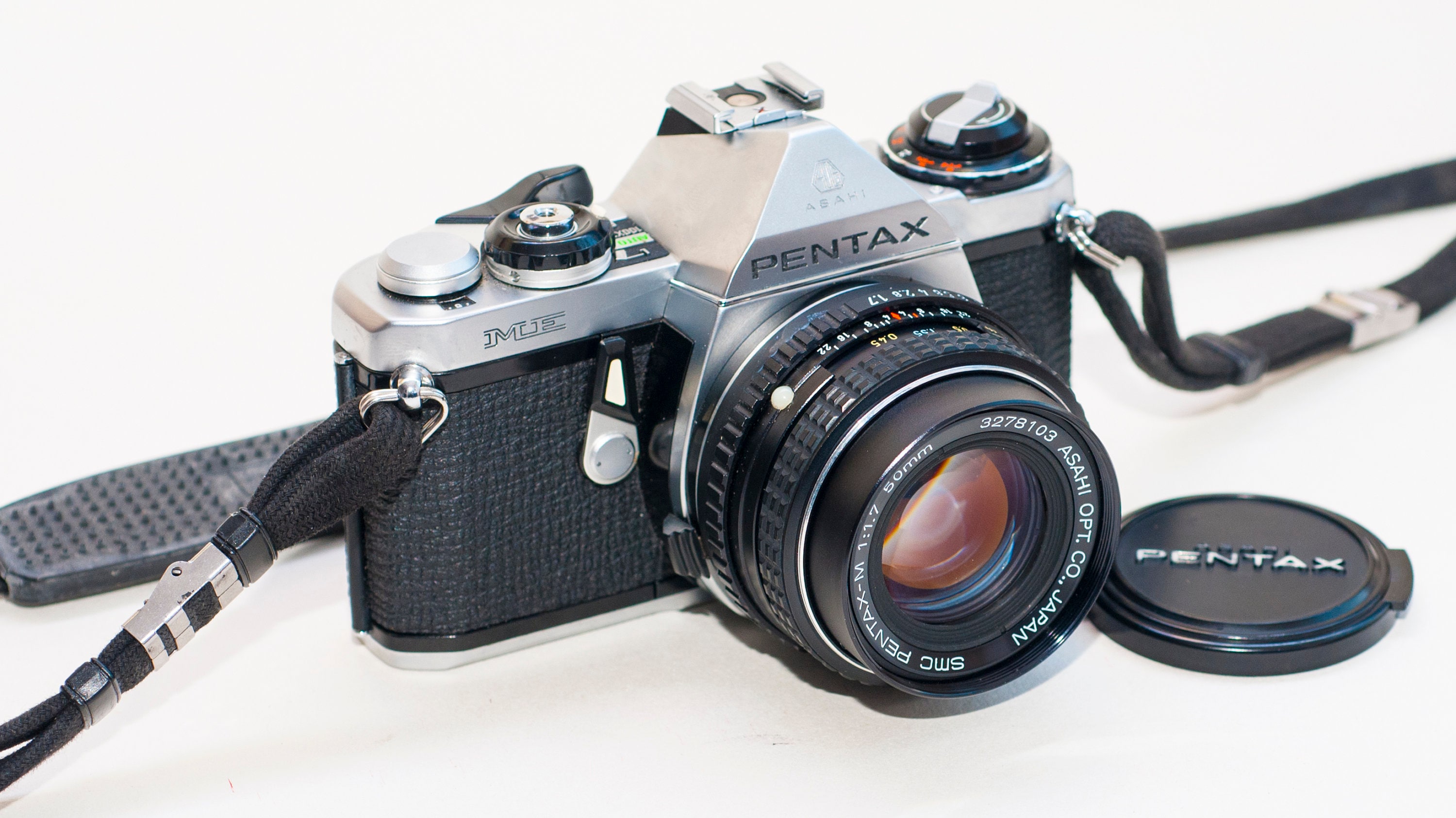 PENTAX ME PENTAX-M 50mm F1.7 フィルター ストラップ オールドレンズ】あなどれないレンズ SMC PENTAX-M 50mm F1.7