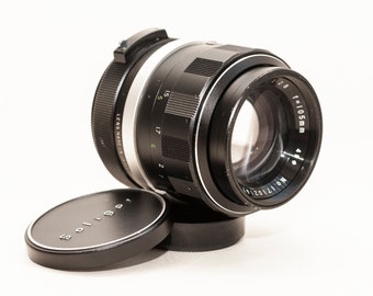 105 mm f/2.8 SOLIGOR lens M42 screw - Pentax fitting - adaptable to digital cameras.