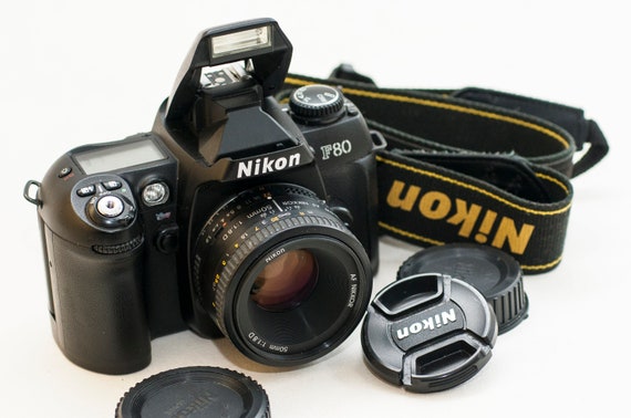 Nikon F80 black Film Camera With 50 Mm F1.8 D Lens and - Etsy