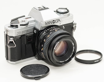 MINOLTA x370 with 50 mm f/1.7 MD lens.