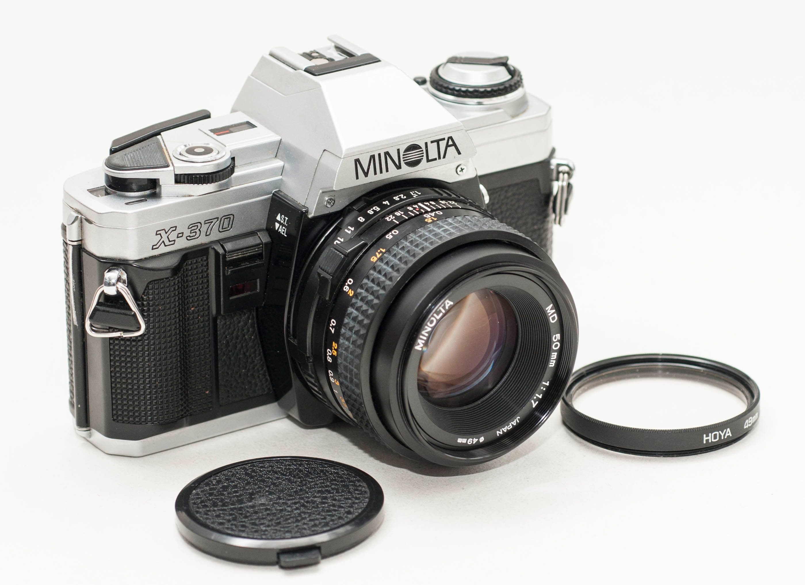 MINOLTA x370 with 50 mm f/1.7 MD lens. Etsy