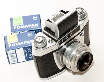 ヴィンテージExa 1一眼レフカメラ：プリズムウエストレベル