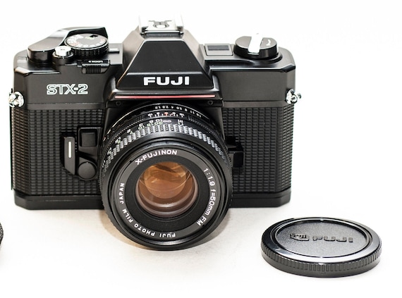 Vintage FUJI STX-2 Film Camera With 50mm X-FUJINON Lens - Etsy UK