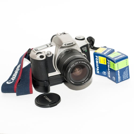 Canon EOS 500N Film Camera: 28-80mm Lens, Battery Pack BP-8 - Etsy