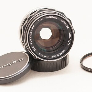 Minolta MC ROKKOR-PF 55 mm f/1.7