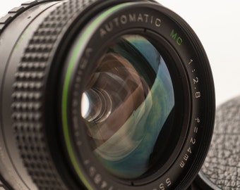 Olympus OM Hanimex 24mm f/2.8 Wide Angle Lens