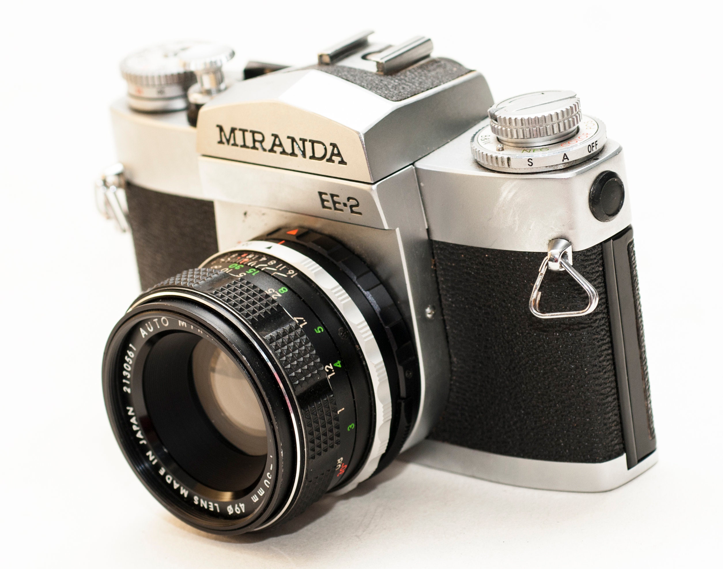 35 Mm Film Camera MIRANDA EE2 With 50 Mm F1.8 Lens. - Etsy Sweden