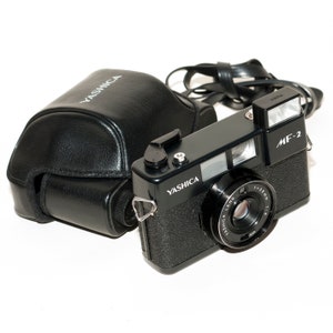 YASHICA MF-2 35mm film camera - EXCELLENT.