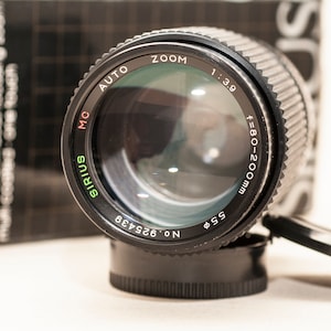 Canon FD fit SIRIUS lens 80-200 mm f/3.9 - MACRO - new like