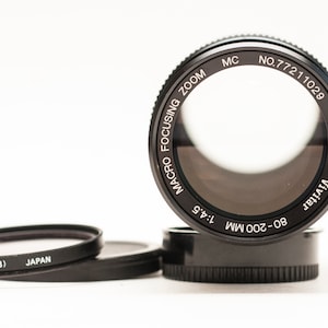 Canon LD passend für das Vivitar Objektiv 80-200 mm f4.5 MACRO - für die Insekten- oder Food-Fotografie.