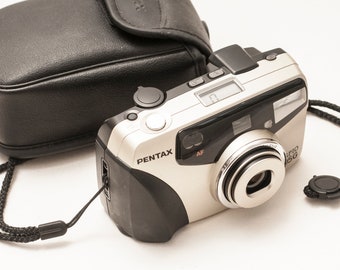 Pentax Espio 105 G - point and shoot 35 mm film camera.