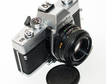 Vintage Minolta SRT 101 35mm SLR Film Manual Camera W/ 58mm 1.4