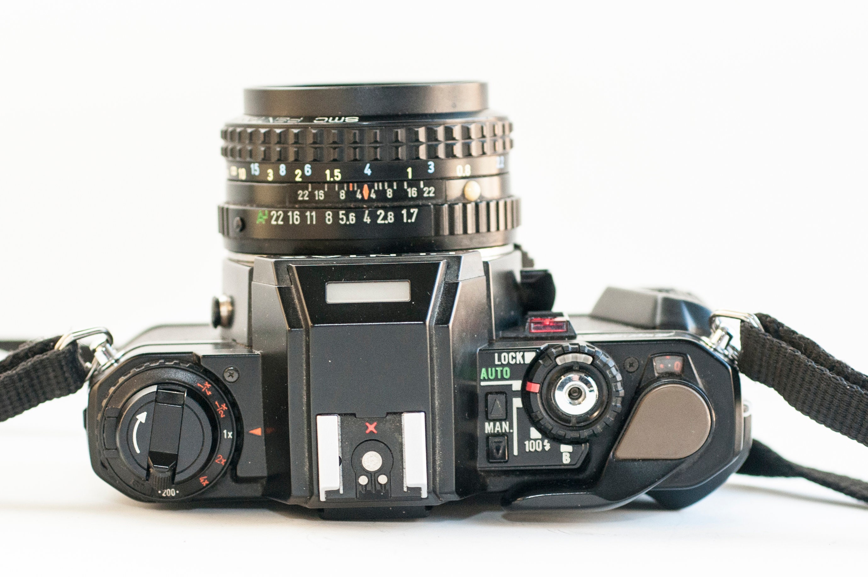Pentax programma Een 35mm Film Camera met SMC PentaxA 50mm Etsy