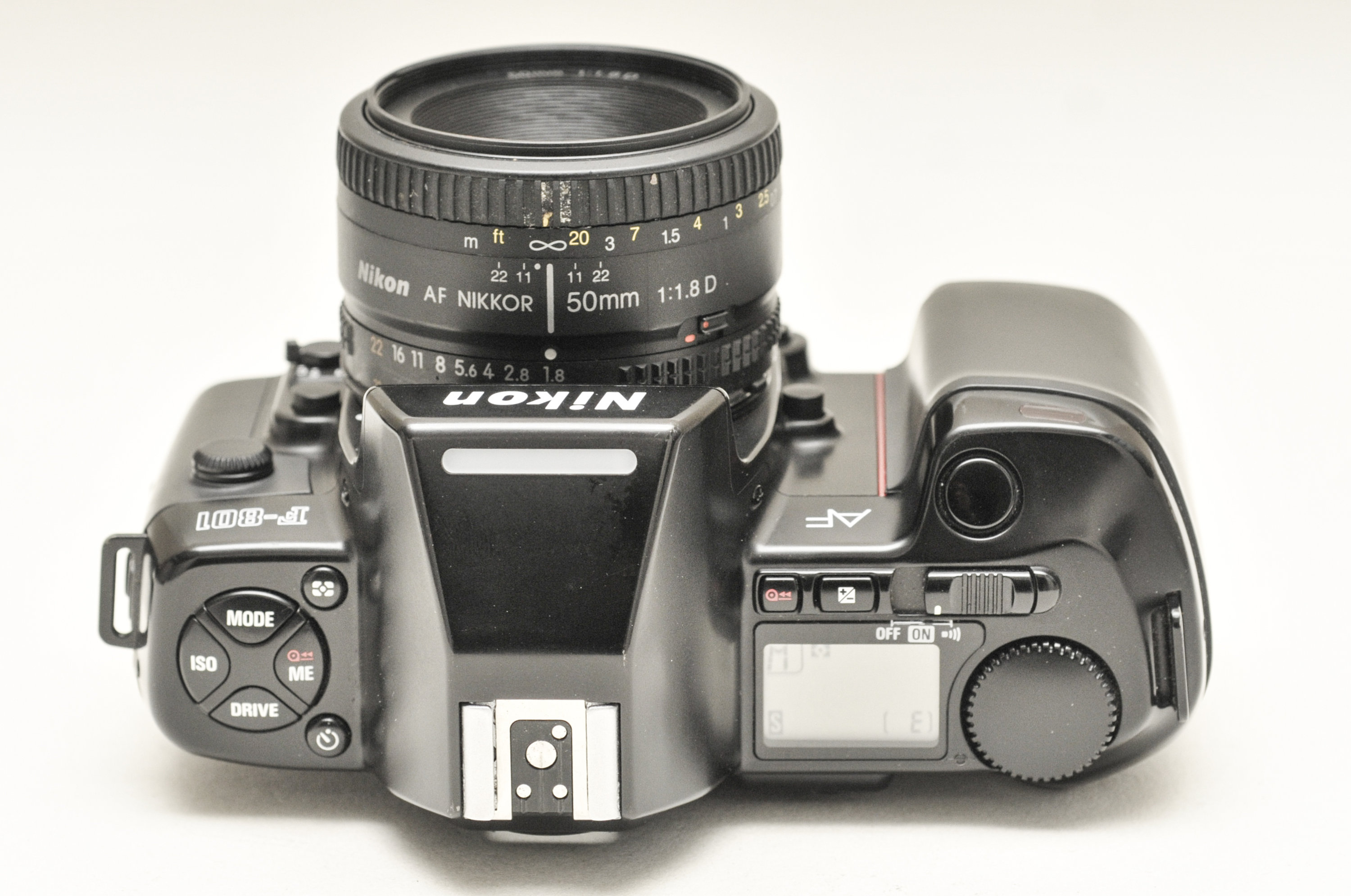 Nikon F801 Film Camera With 50mm F/1.8 Lens & Data Back - Etsy