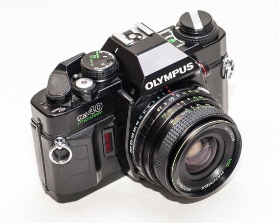 Vintage 35mm Film Camera Olympus OM 40 Program With Wide Angle - Etsy