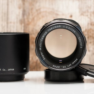 PENTAX ASAHI TAKUMAR 135 mm f/3.5 - Excellent.