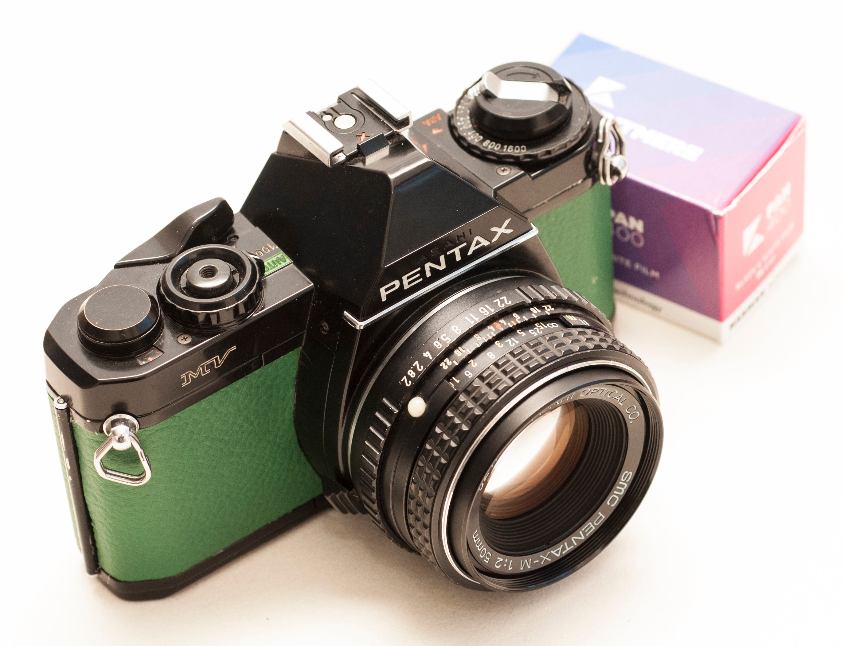 Pentax MV 35mm Film Camera With SMC Pentax-m 50mm F/2 and Pentax MV 35mm Film Camera With SMC Pentax-m 50mm F/2 and
