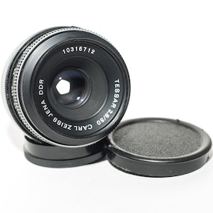 Carl Zeiss Jena TESSAR 50 mm f2.8 lens.