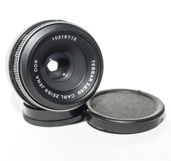 Carl Zeiss Jena TESSAR 50 Mm F2.8 Lens. - Etsy