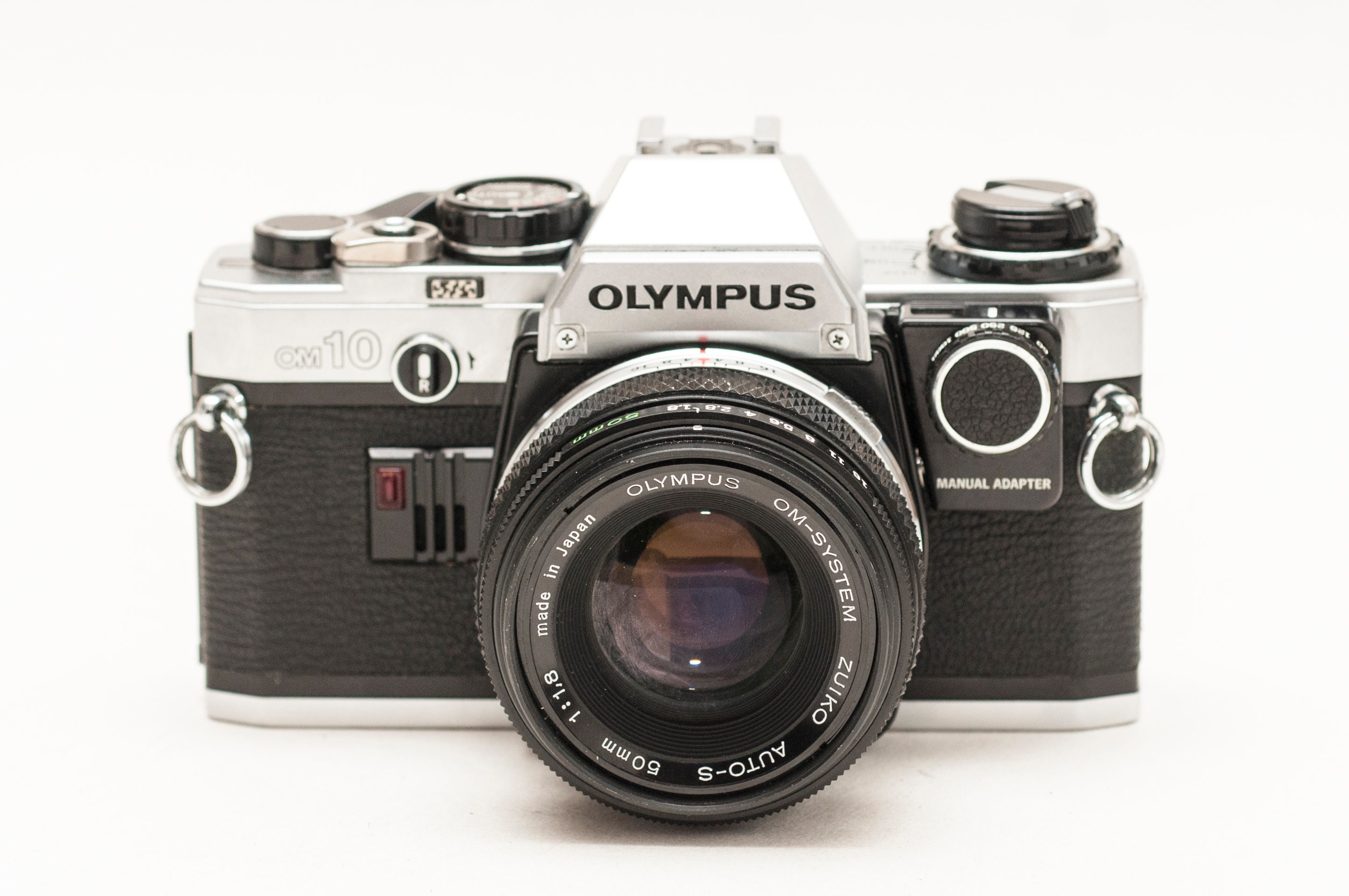 オリンパス OM 10、ズイコー 50 mmf 1.8 レンズ、マニュアル