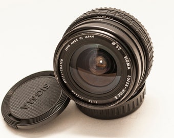 SMC ペンタックスA 24mm f2.8 – 広角レンズ – 1980年代 – 透明ガラスで