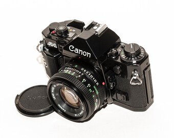 Canonキヤノン　A1 一眼フィルムカメラ　canon FD50㎜　1:1.8 Canonキヤノン A1 一眼フィルムカメラ canon FD50㎜ 1:1.8 Canon