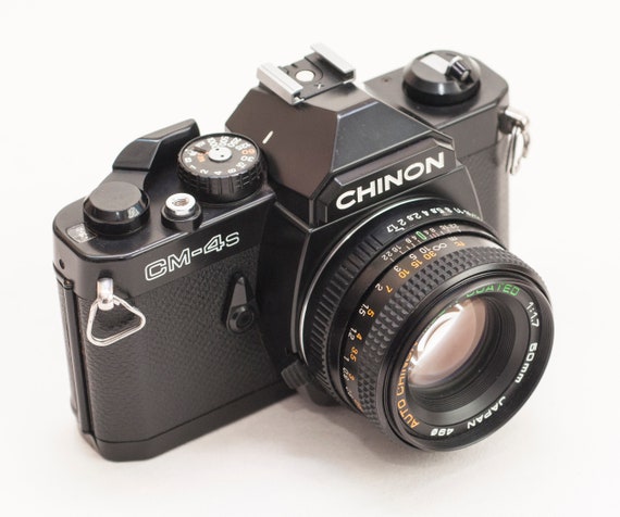 チノン CM-4s フィルムカメラ（50mm f/1.7レンズ付き） - ペンタックス
