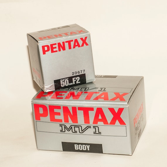 ペンタックス MV1 フィルム カメラ、SMC ペンタックス-M 50 mm f/2