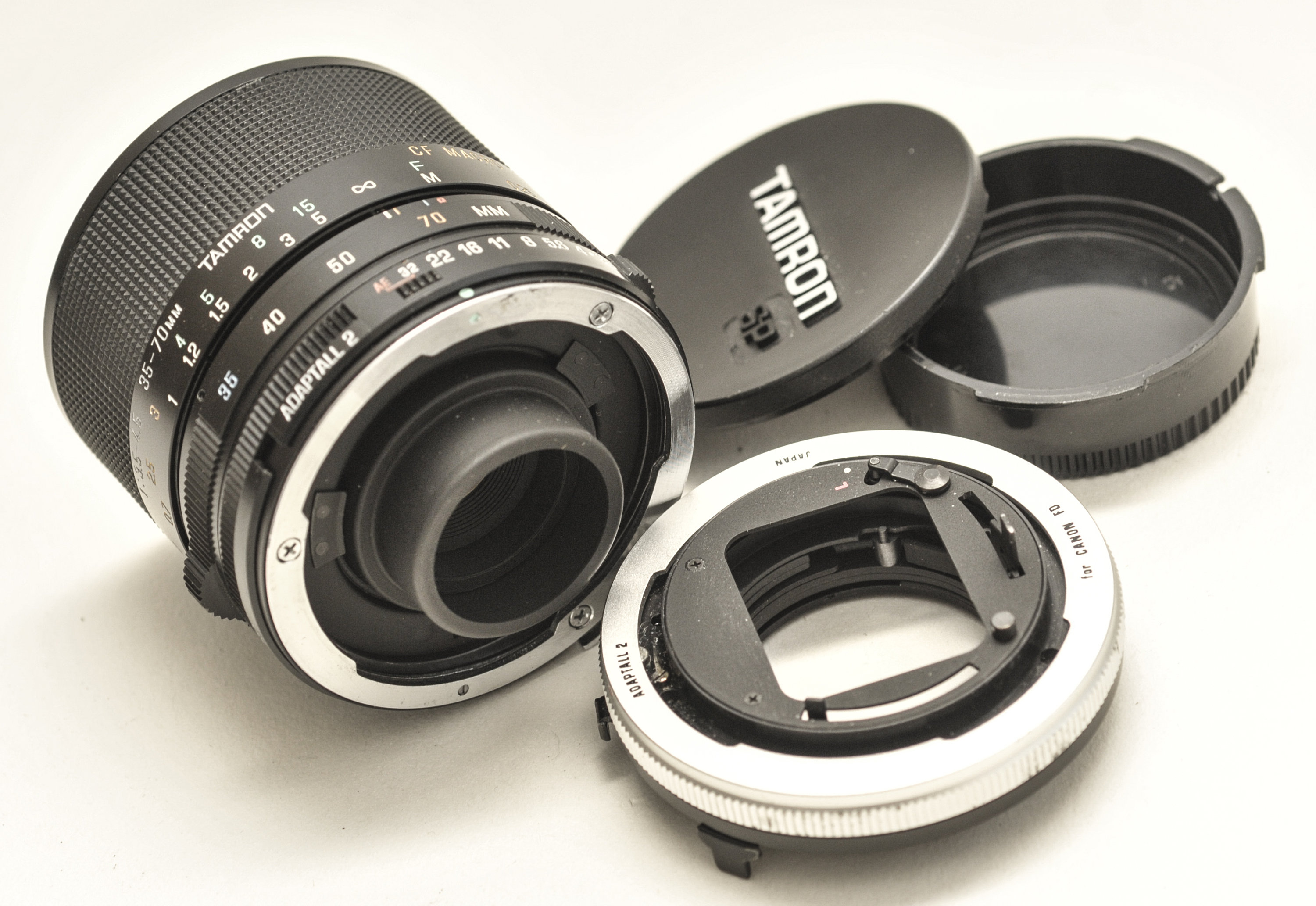 TAMRON ADAPTAL 2 Lens 35-70 Mm F/3.5-4.5 With Canon FD