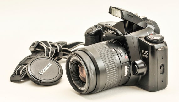 Canon EOS 3000 Film Camera With 35-80mm Lens & Strap - Etsy Canada