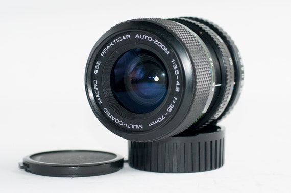 PRAKTICAR Auto-zoom Lens Multicoated MACRO 35-70 Mm F3.5-4.8 for
