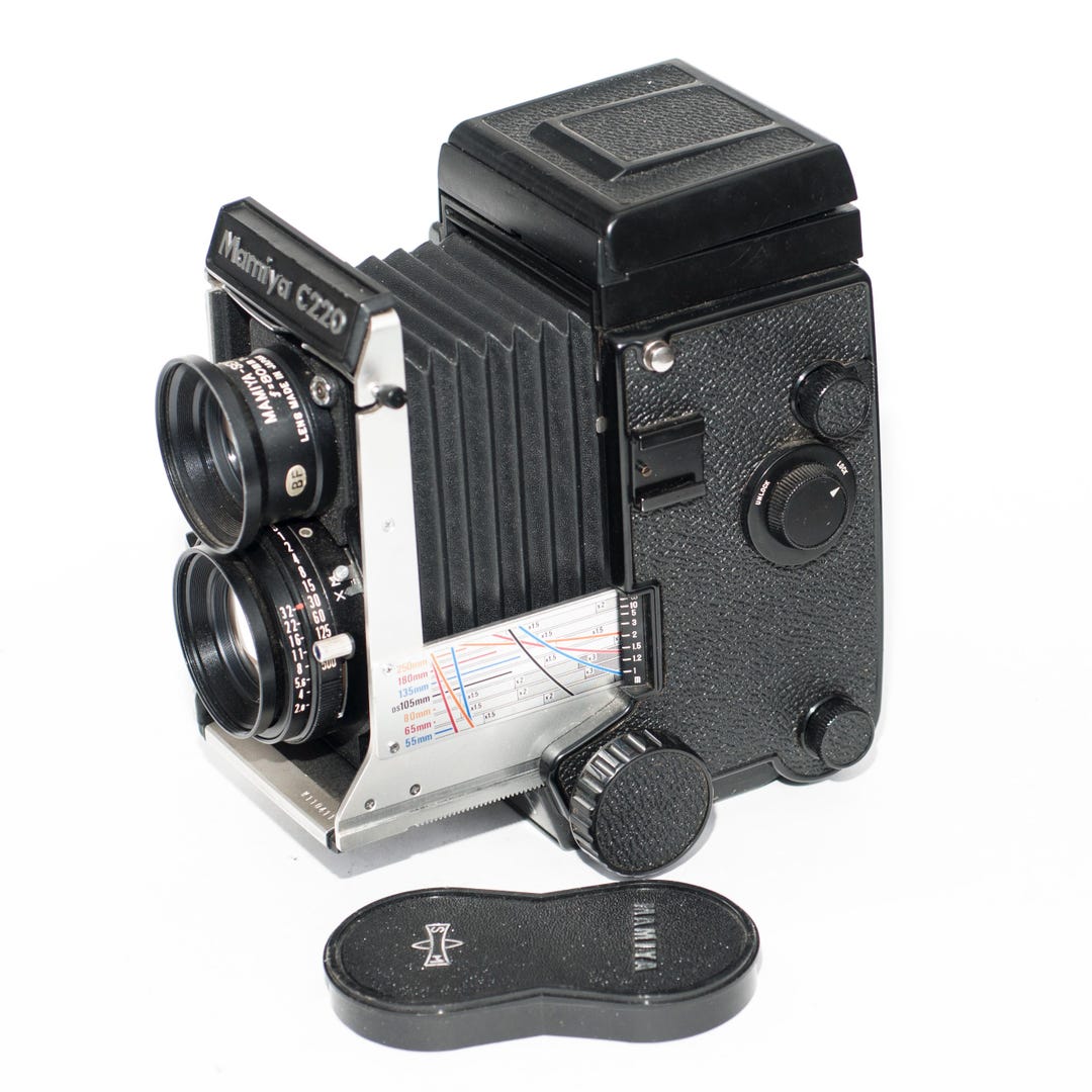 Mamiya C220 Professional F TLR Film Camera With 80mm F/2.8 Lens - Etsy