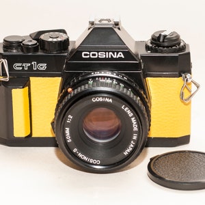 カメラ 希少 COSINA CT1G 50mm 135mm レンズ付き フィルムカメラ