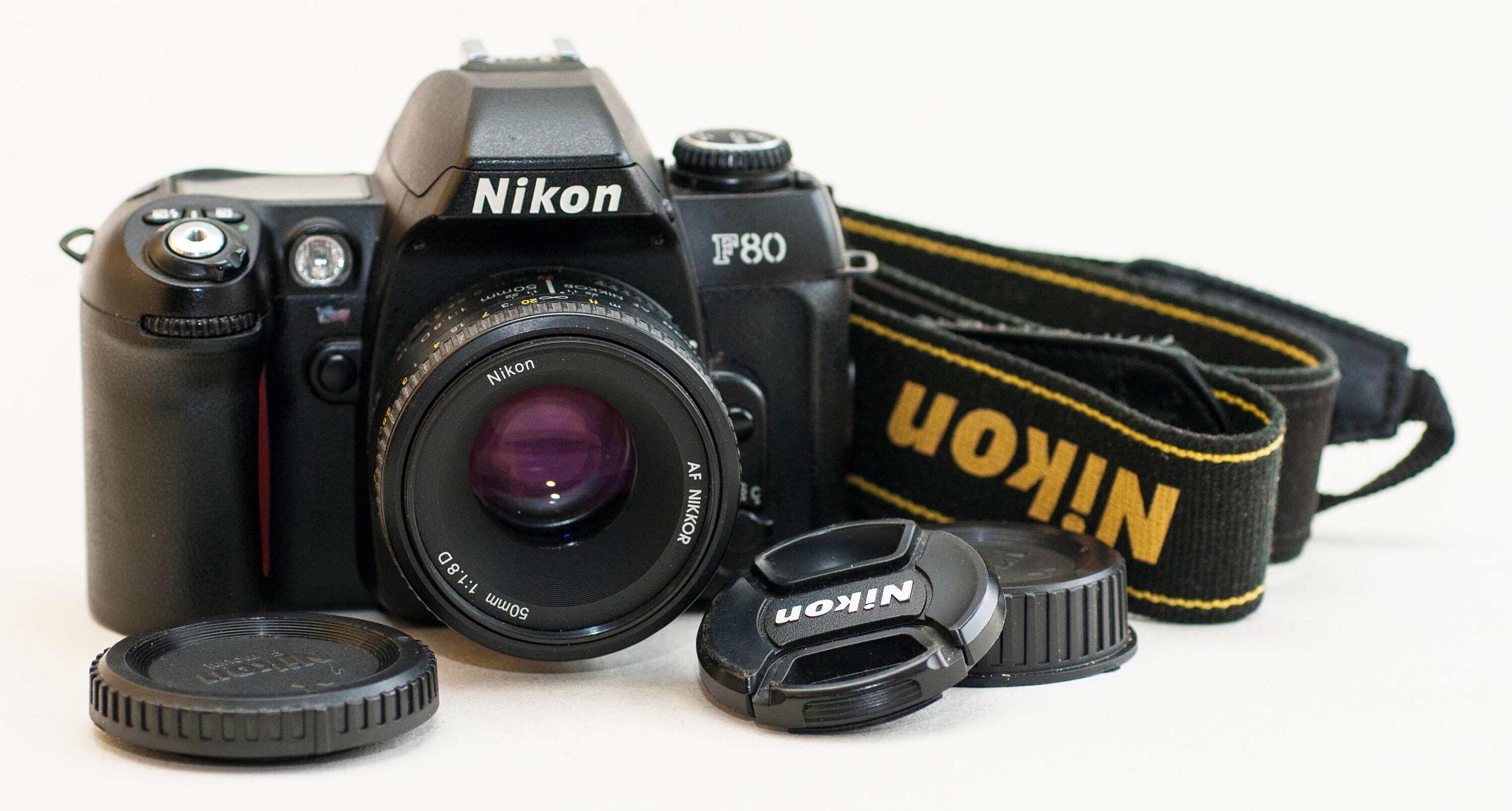 Nikon F80 black Film Camera With 50 Mm F1.8 D Lens and - Etsy