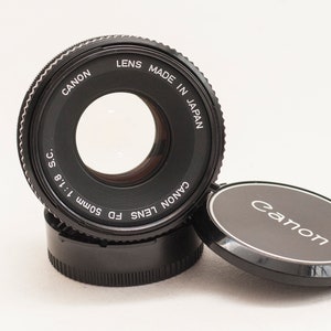 Canon FD SC lens 50 mm f1.8 EXCELLENT.