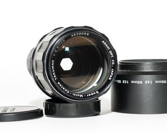 Asahi Pentax Metal Square Hood | Takumar 28mm F3.5 | 49mm | Snap-on | Japan | For Lens Front | As-Is [P-61