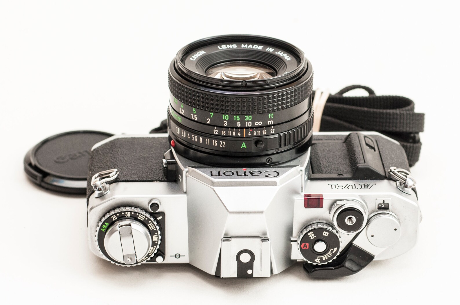 Canon AV1 film camera with 50 mm f/1.8 lens NEAR MINT Etsy