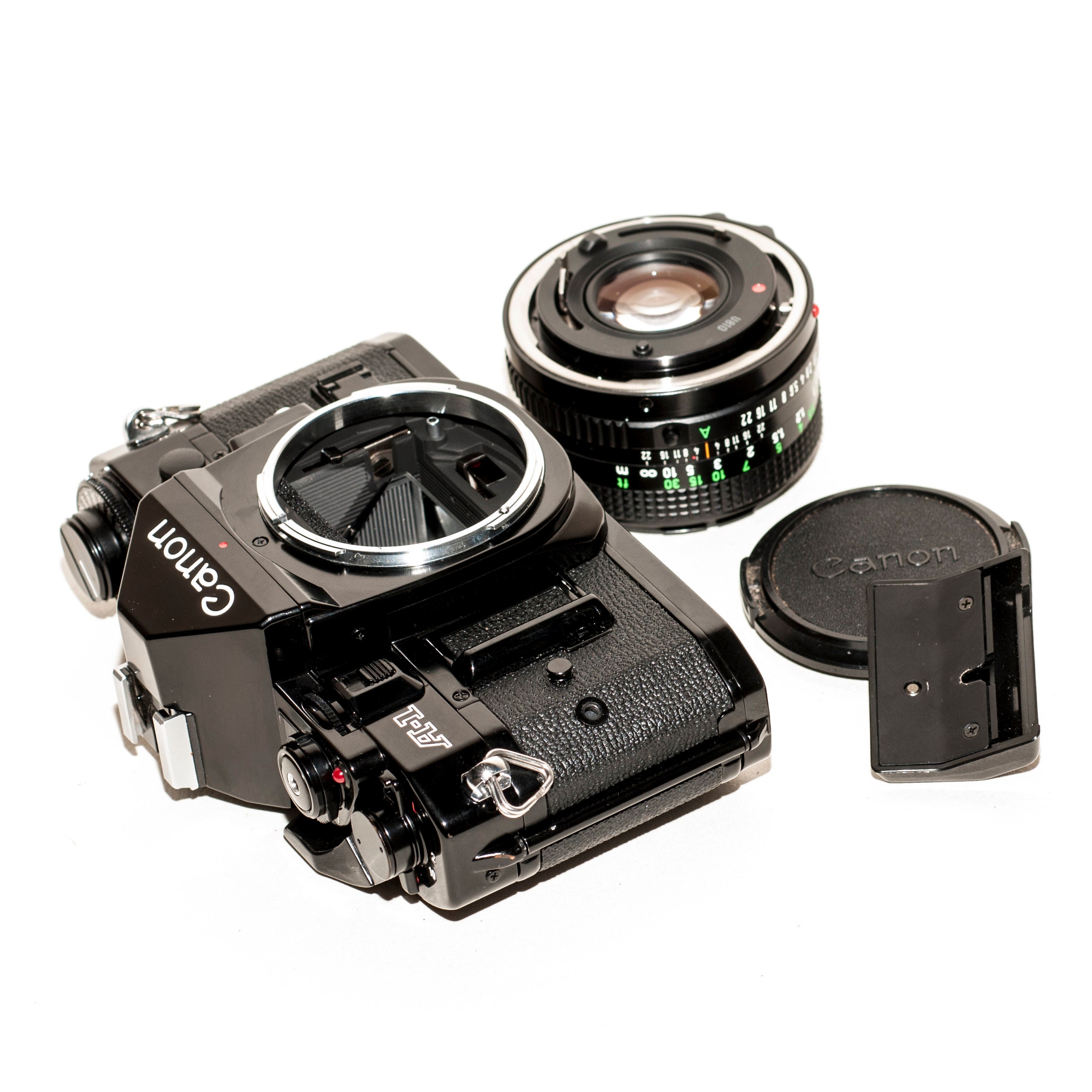 Canon A-1 フィルムカメラ（50 mm f/1.8 レンズ搭載） - Etsy 日本