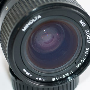 Objectif MINOLTA MD 28-70 mm f/3,5-4,8 MACRO.
