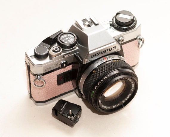 Olympus 50mm Camera Film 35mm OM-10 Auto-S Zuiko with Lens OM10 OM