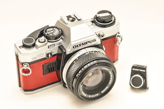 Gezamenlijke selectie verkoper Kort leven Olympus OM 10 With Zuiko 50 Mm F/1.8 Lens and Manual Adapter. - Etsy