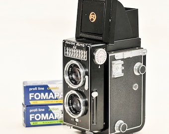 Novar Anastigmat 折りたたみ式フィルムカメラ ZEISS IKON folding camera 120 mm film VARIO Novar Anastigmat 75 mm